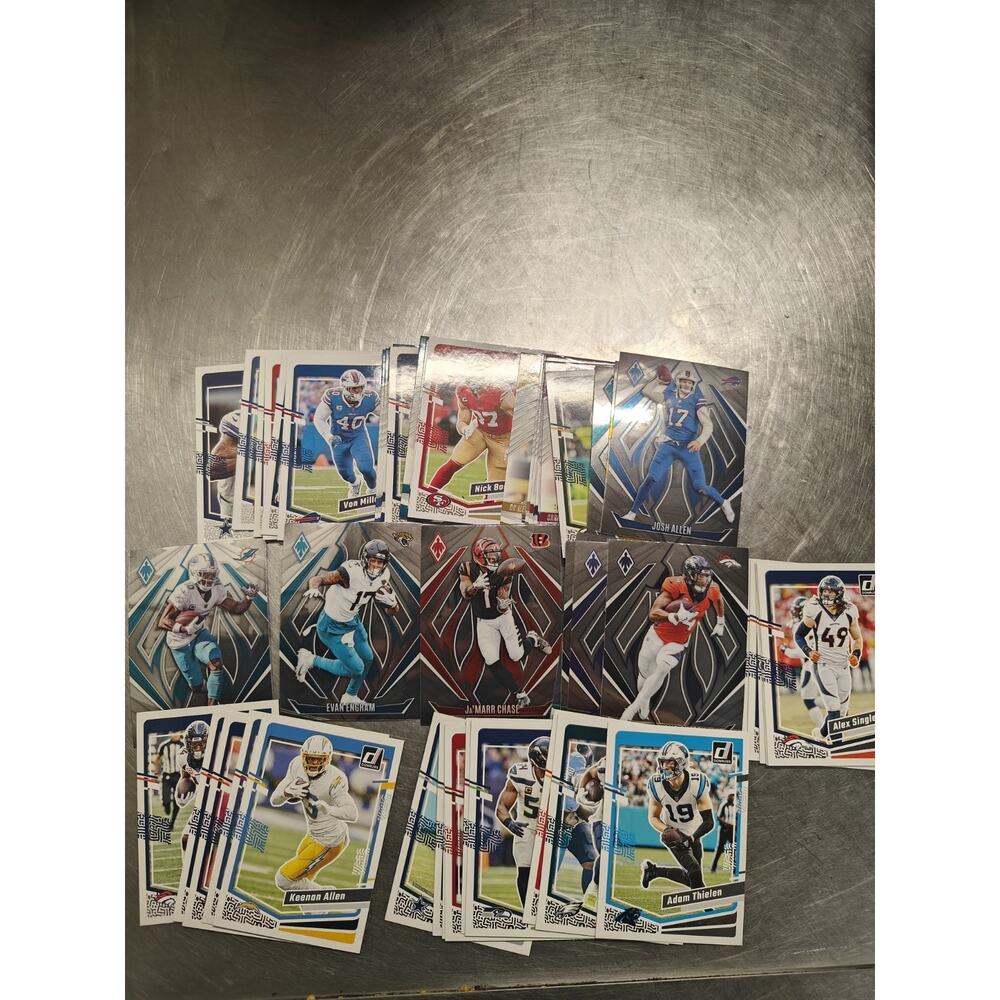 Random Football Trading Card Bundle Of 57 Cards